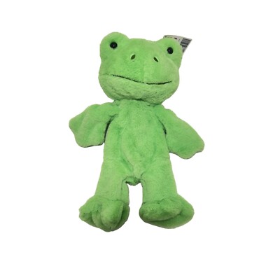 Build A Bear Spring Green Frog 16'' Stuffed Plush Animal Easter Plushie Hoppy Uns