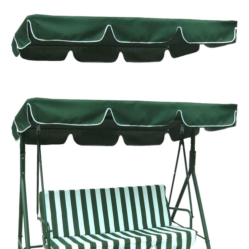 Outdoor Garden Porch Swing Canopy Replacement Top Cover