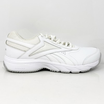 Reebook Mens Work N Cushion 4 FU7358 Белая повседневная обувь Кроссовки Размер 9.5, Белый, Work N Cushion 4