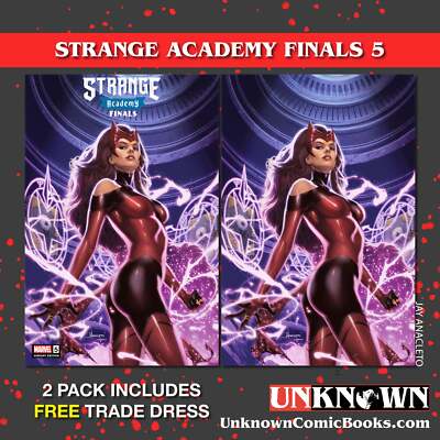 [2 Pack] **Free Trade Dress** Strange Academy: Finals #5 Unknown Comics Jay Anac