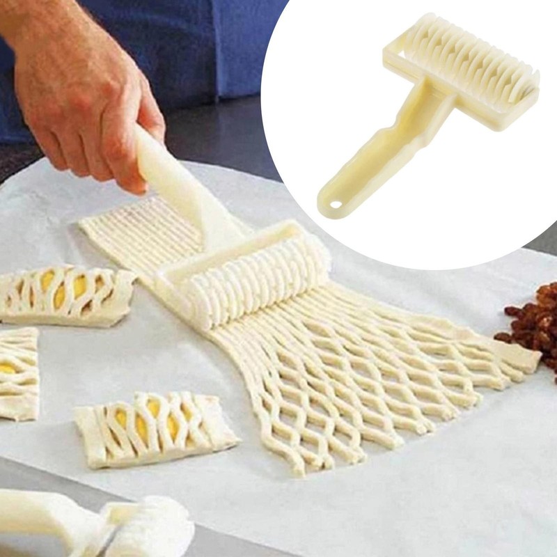 Pizza-Kuchen-Roller, NudelhÃ¶Lzer, Teig-Gitter-Rollenschneider Zum Kochen Von