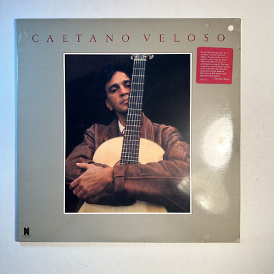 Caetano Veloso vinyl LP, SEALED w/ hype sticker  Nonesuch 1986