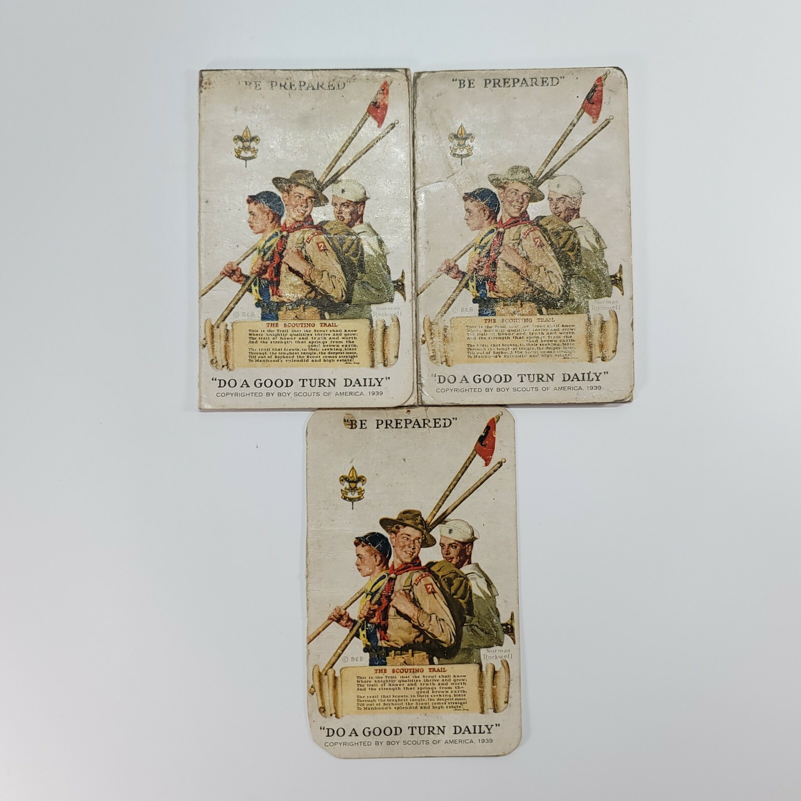 1939 1943 1944 WWII Era BSA Boy Scout Membership Registration