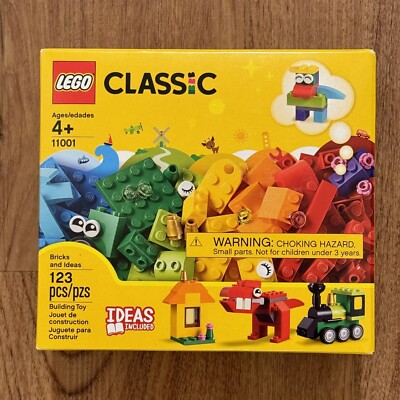 Lego Classic 123 Pieces (Set 11001) NEW In Sealed Box Unopened