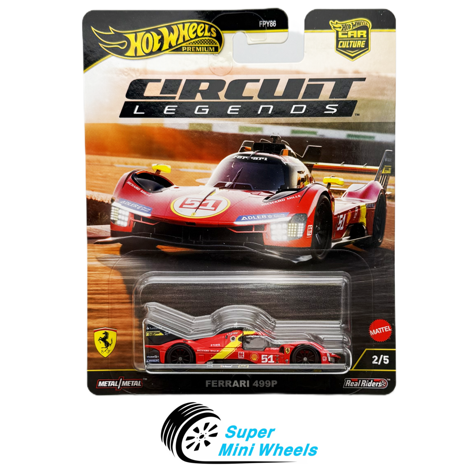 Hot Wheels Ferrari 499P 30台 Hot Wheels Premium Ferrari 499p NOT CARDED, LOOSE in Hand | eBay