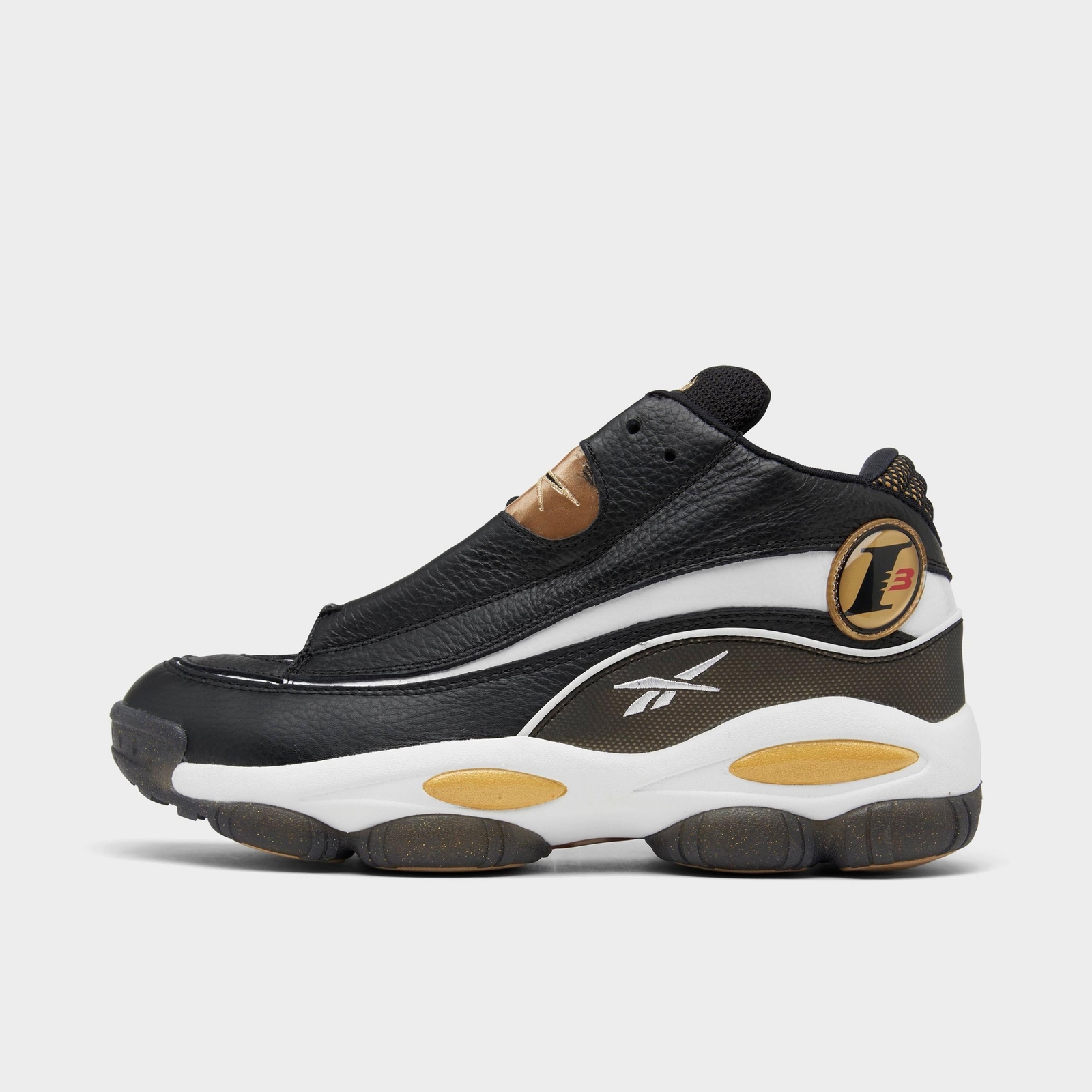 Reebok answer バスケットボールシューズ ブラック/ゴールド Reebok Answer III “Swerve Strickland” Mens size 8M-13M