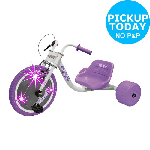 elektra flashing hog go kart purple