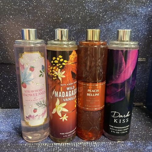 4 Pack Variation Bath & Body Works Fragrance Fine Fragrance