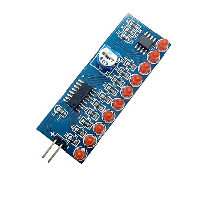 NE555 CD4017 Chaser Flowing Water Red Light LED DIY Kit Soldering Practice Kits