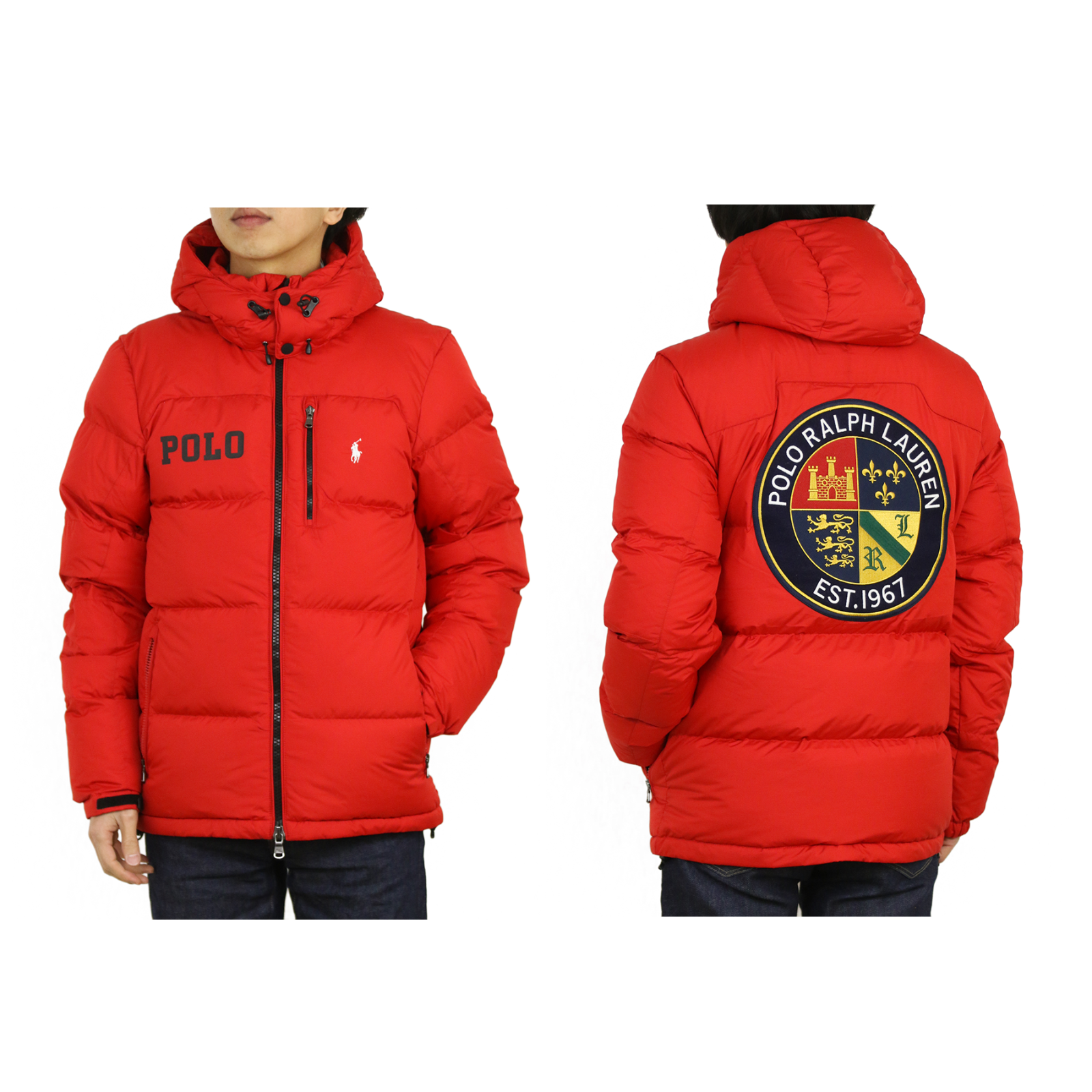 Polo red puffer jacket hotsell