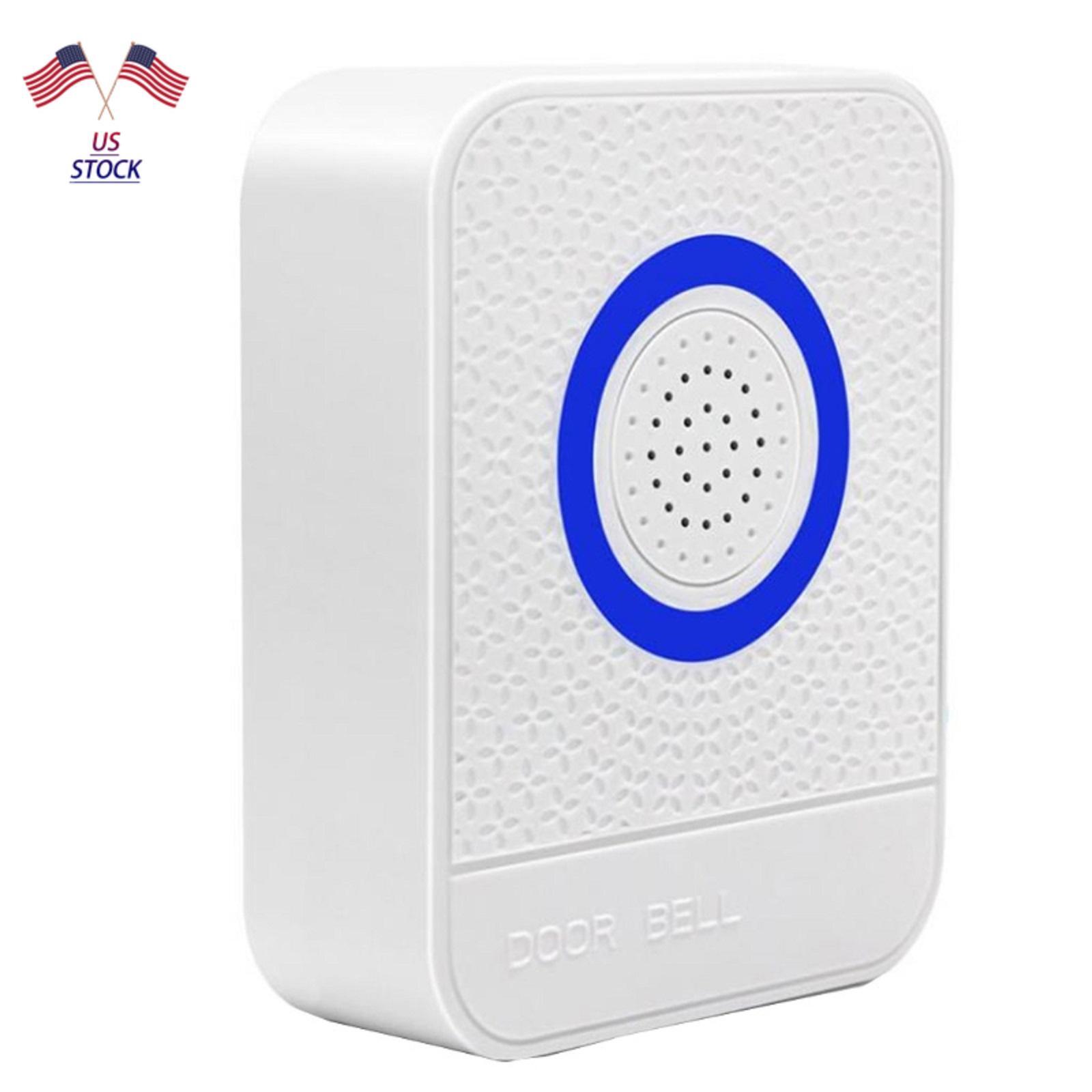 12V Wall Mounted Wired Electronic Doorbell With Clear Ding Dong Bell Sound