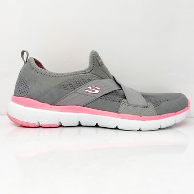 

Skechers Womens Flex Appeal 3.0 13079 Серые повседневные кроссовки, размер 9, Серый, Flex Appeal 3.0