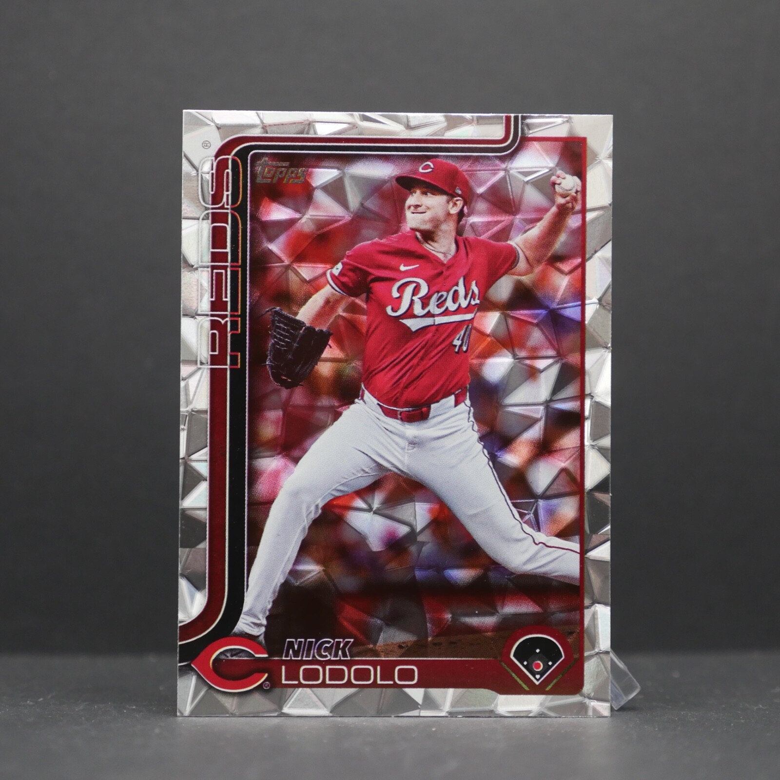 delittoページ 2025 Topps S1 MLB NICK LODOLO Diamante Foil Parallel #21