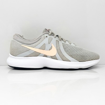 

Nike Womens Revolution 4 AH8799-016 Серые кроссовки для бега Размер 7 W, Серый, Revolution 4
