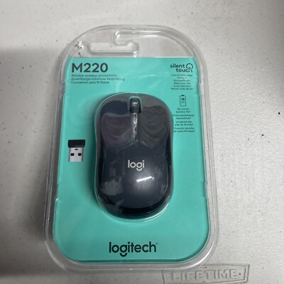 Logitech M220 Silent (910-004878) Charcoal Mouse