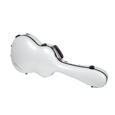 Crossrock Fiberglass Case-Fits 4/4 Classical Nylon String Guitars, Weight 6.4lb