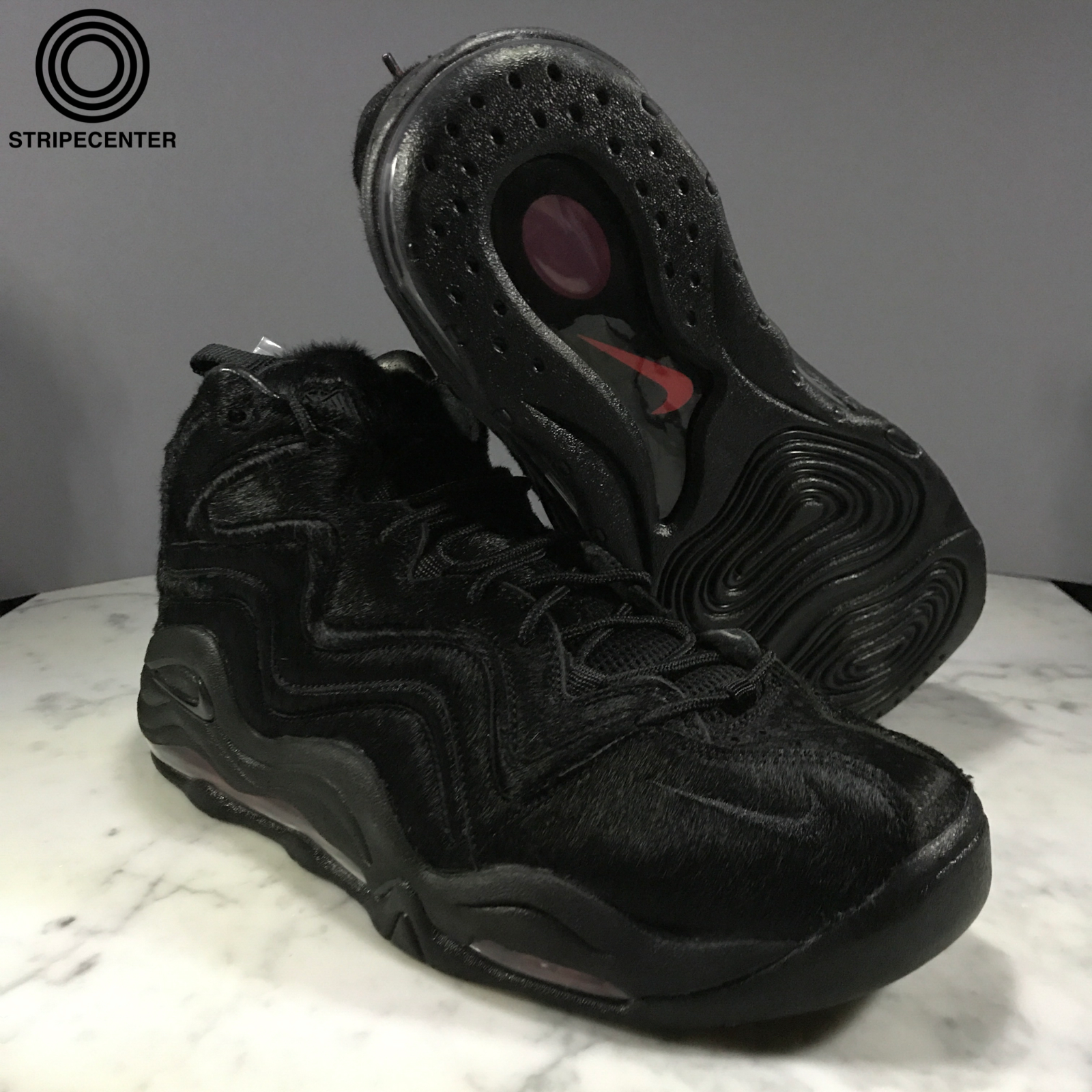 nike air pippen 1 black varsity red