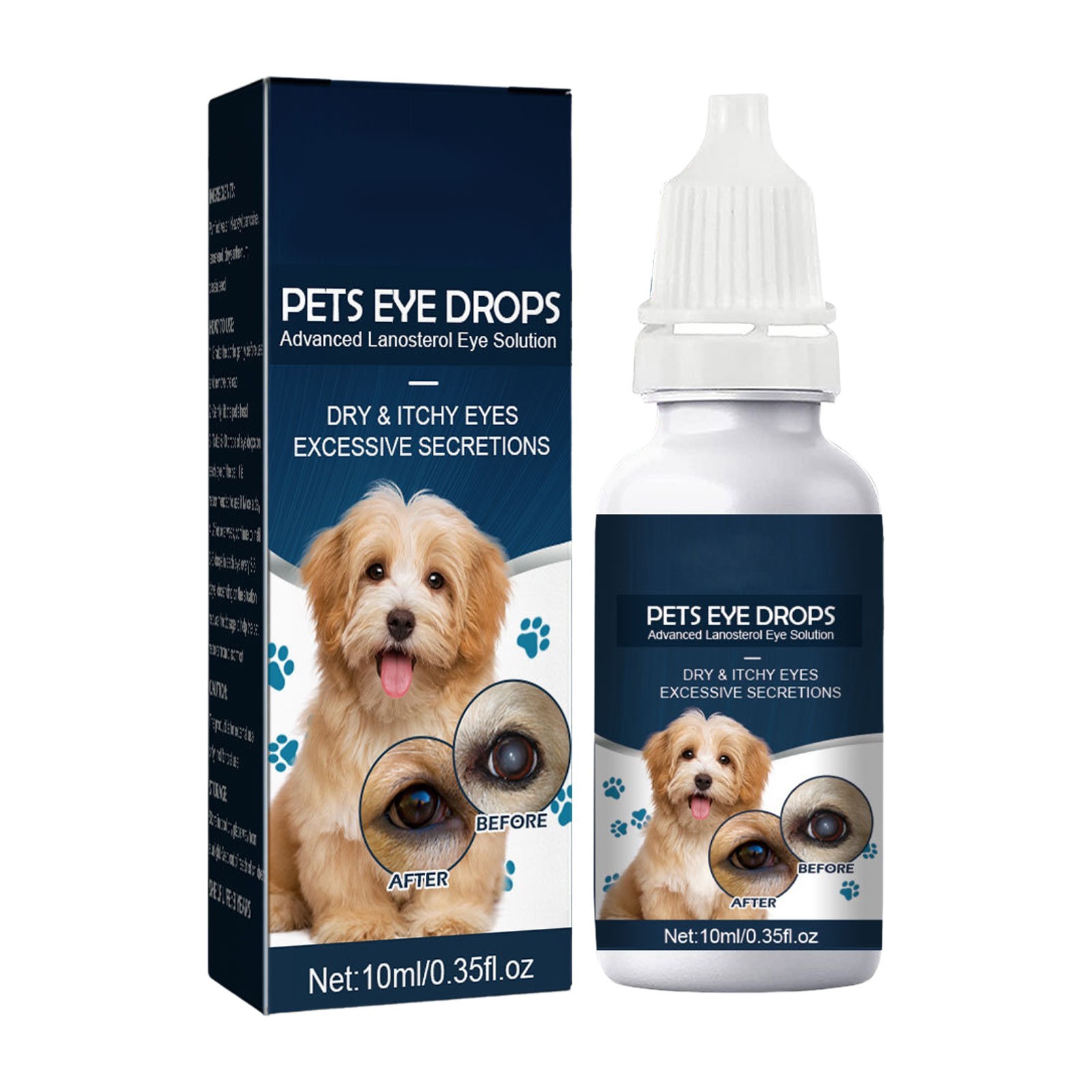 【ogii】ドテラ jb Ea  Gn Lv Lm 15ml ５点 猫P Cat Dog Eye Drops For Dry Eyes 15% Advanced Lanosterol Eye