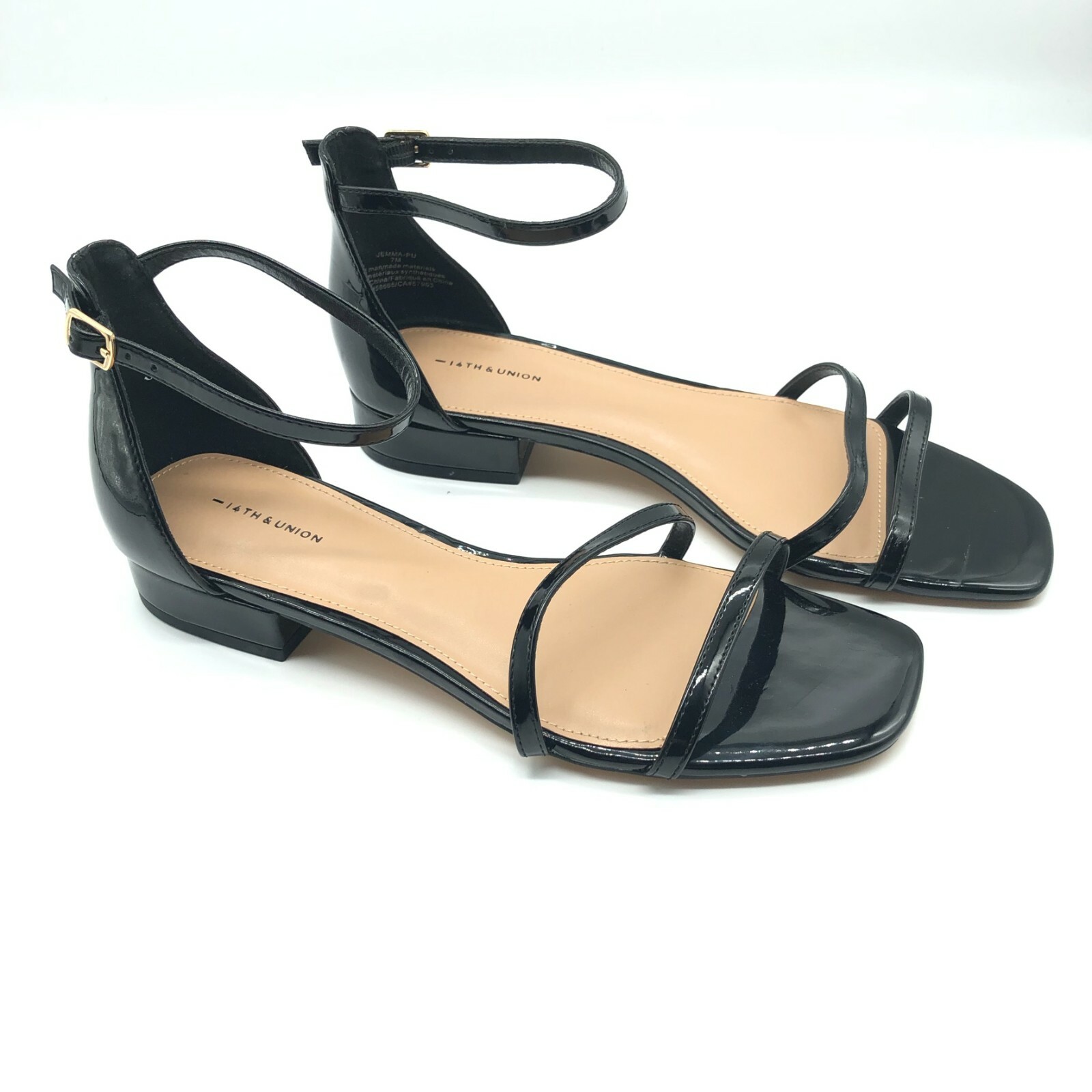 【INCHANT ME】Ankle Strap Split Sandals Amazon.com | TruFox Open Toe Ankle Strap Low Chunky Block