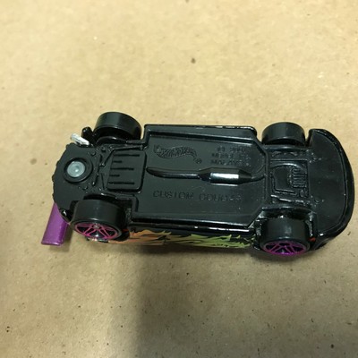 Black Custom Cougar Hot Wheels Loose Diecast Car HB