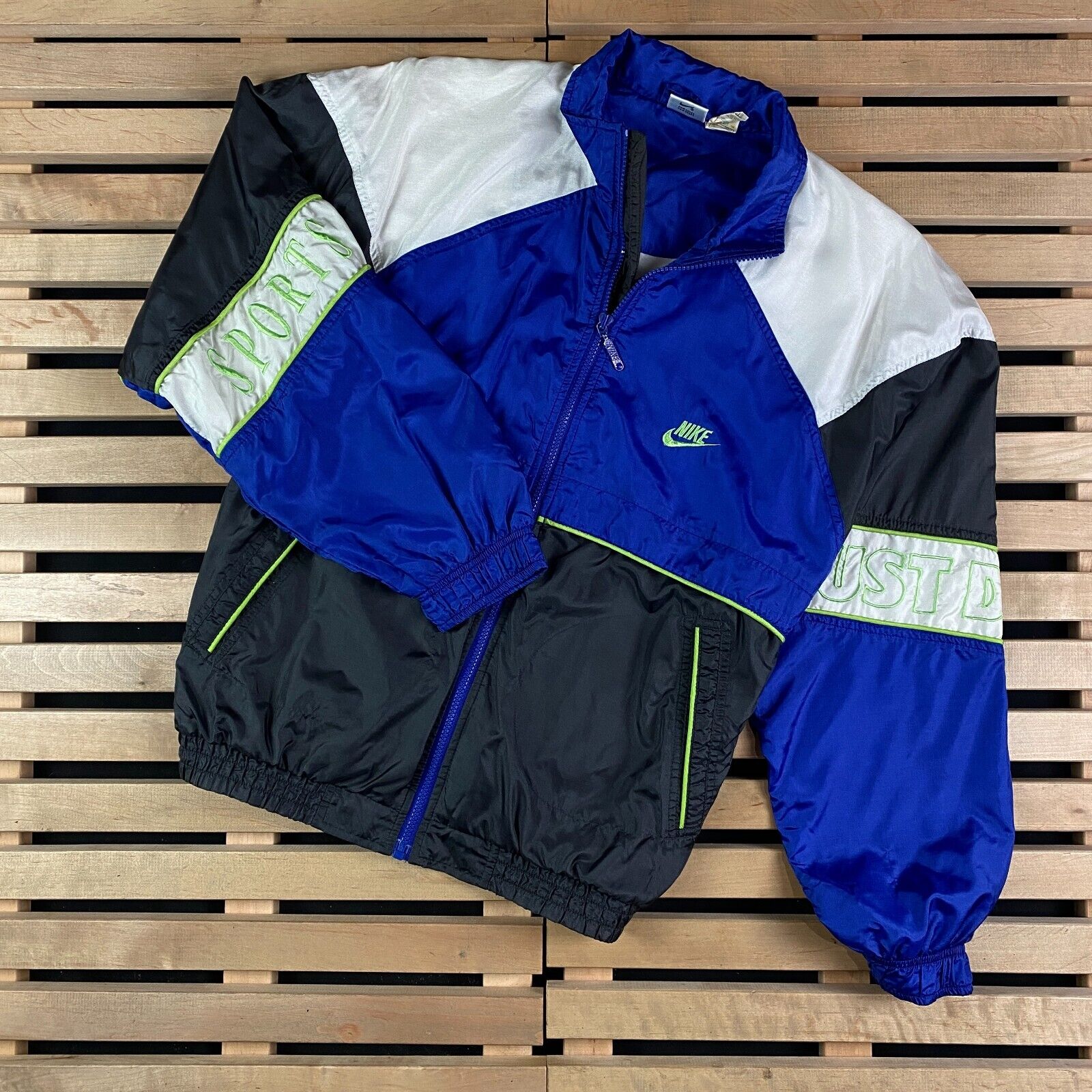 Mens Bomber Jacket Nike Vintage Size S Swoosh Nylon | eBay Mens Bomber Jacket Nike Vintage Size S Swoosh Nylon | eBay