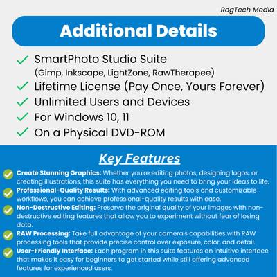 SmartPhoto Studio — Complete Photo Editing Suite for Windows on DVD-ROM thumbnail 2