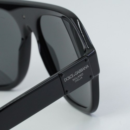 Pre-owned Dolce & Gabbana Dg4433 501/87 Black/dark Gray 58-16-145 Sunglasses