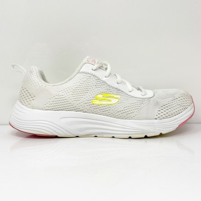 

Skechers Womens Memory Foam 58864R Белые кроссовки Кроссовки Размер 7.5, Белый, Memory Foam
