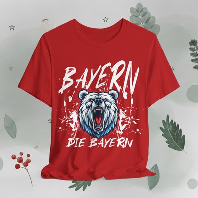 Bayern T-shirt, Munich T-shirt, FCB , Bundesliga, München, Bavarians, Berni Bear