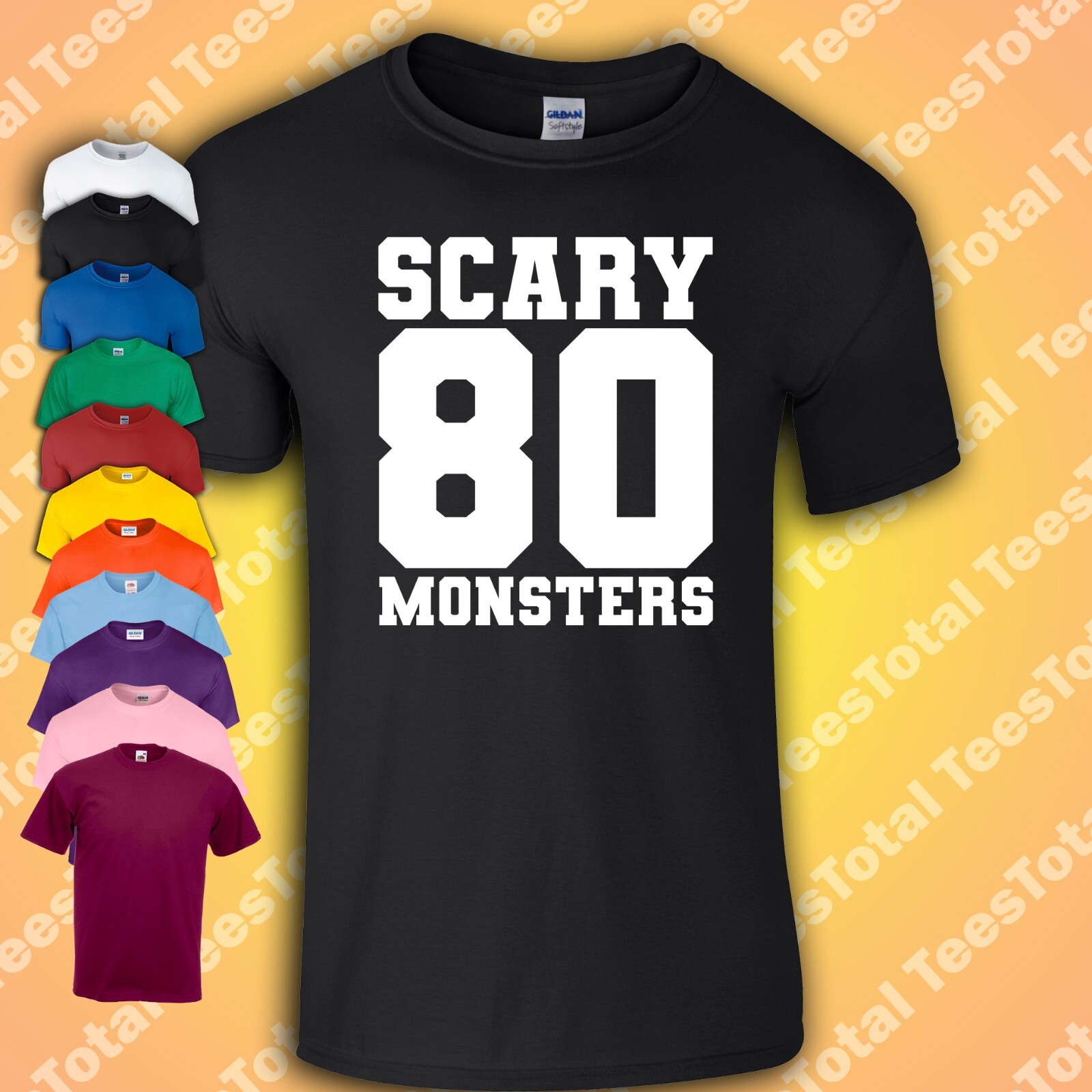 Scary Monsters 80 David Bowie T-Shirt | 80s Music | eBay UK