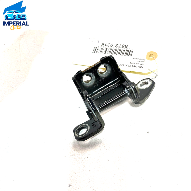 Used ACURA TLX 2015 - 2020 REAR LEFT DRIVER SIDE DOOR UPPER HINGE BLACK OEM =NH731PX=