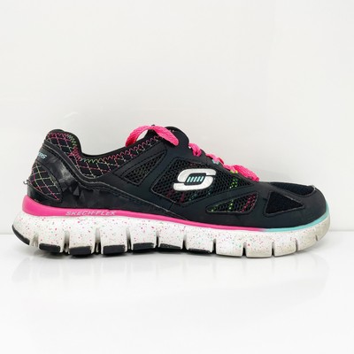 

Skechers Womens Relaxed Fit 12129 Черные кроссовки для бега Размер 9, Черный, Relaxed Fit