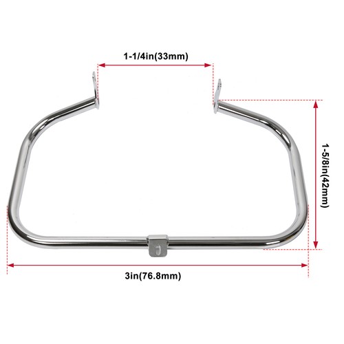 For 04-24 Honda Shadow Aero 750 VT750 Chrome Highway Crash Bar Engine Guard