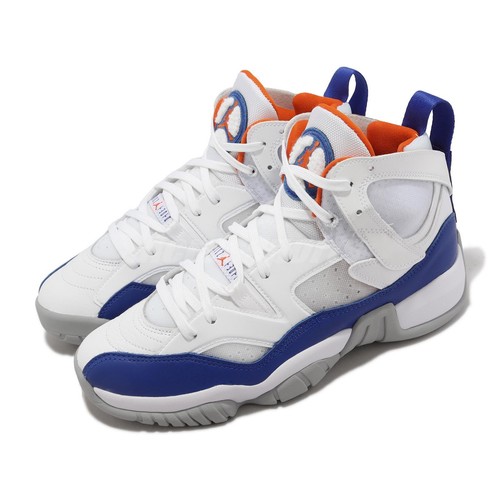 

Мужские спортивные баскетбольные кроссовки Nike Jumpman Two Trey White Hyper Royal DO1925-148, Белый, Jumpman Two Trey