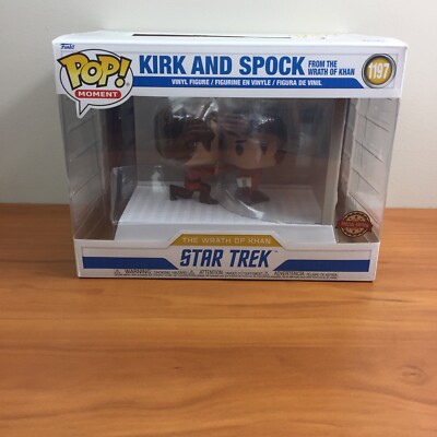 FUNKO POP! Moment: Star Trek Captain Kirk and Spock #1197 Target Con Exclusive