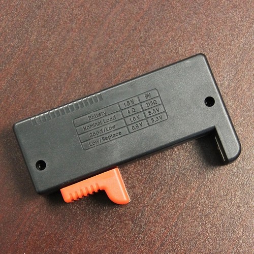 AA AAA C D 9V 1.5V Button Cell Batteries Universal Battery Tester Checker