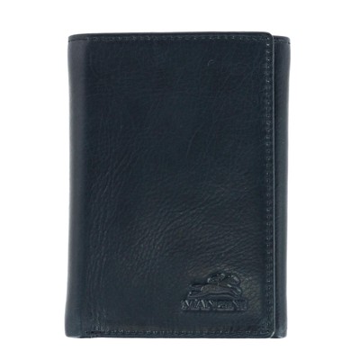 New Mancini Men's Leather Bellagio RFID Trifold Wallet