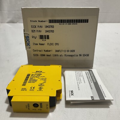 SICK  FX3-CPU000000 CENTRAL  PROCESSING UNIT  U3S