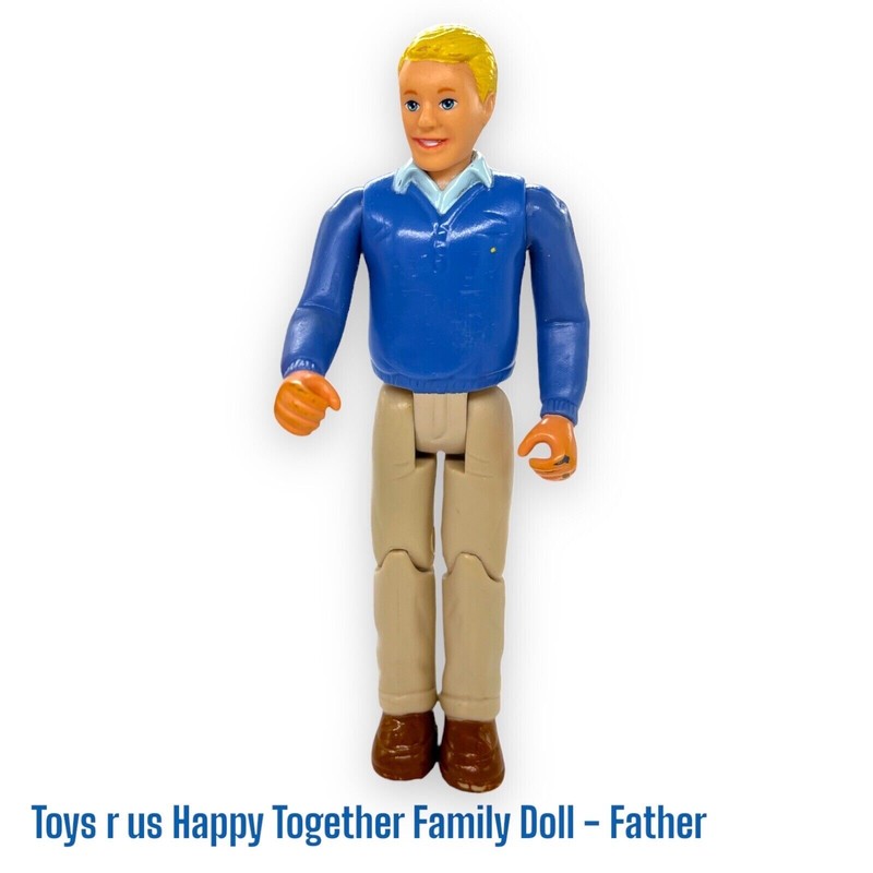 You & Me Happy Together Family Father Figure Doll Toys R Us Loving Blonde Hair