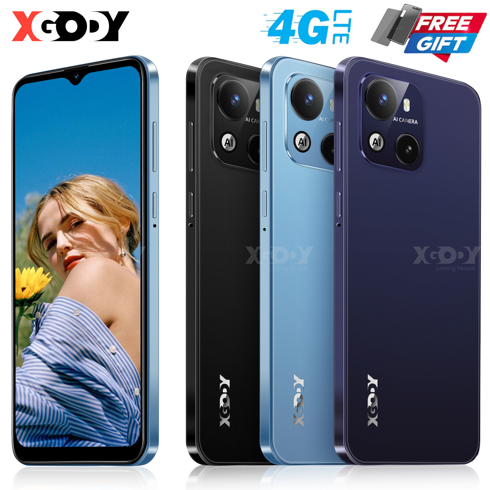 Android Smartphone Cheap New Factory Cell Phone Quad Core 6.