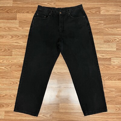 Edwin Malibu Black Denim Jeans Men s 36 x 32