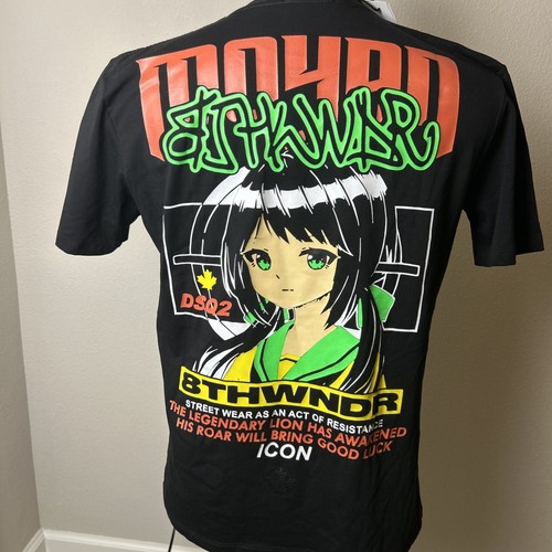【関税込み】Dsquared2 ネイビー DSQ2 Tシャツ DSQUARED2 ディースクエアード ネイビー Tシャツ Lサイズ｜Yahoo