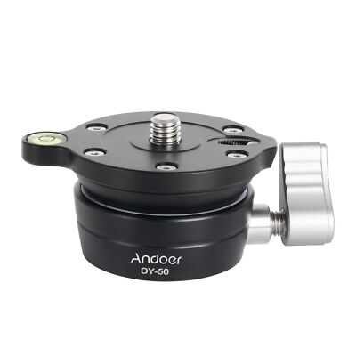 -50 Tripod Leveling Base Panorama Photography Tripod Head  P7A8