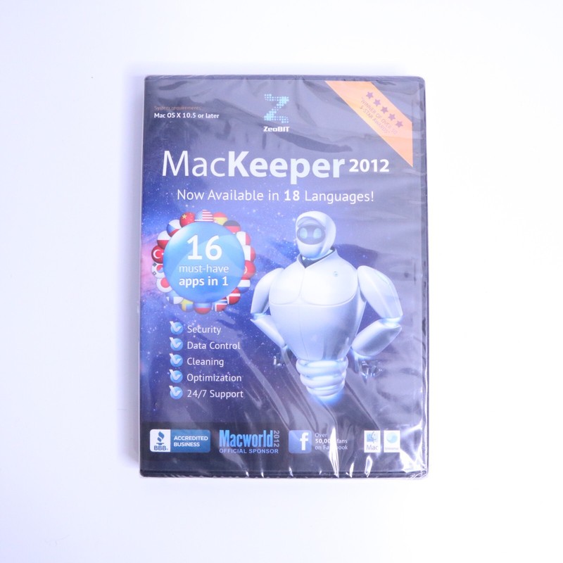 ZeoBIT MacKeeper 2012 Software, 16 Must have apps in 1