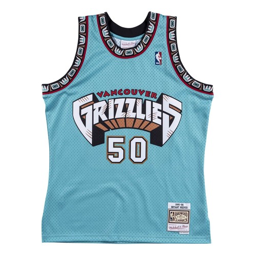 

Мужская футболка Mitchell - Ness NBA SWINGMAN - VANCOUVER GRIZZLIES 95 BRYANT REEVES, Teal