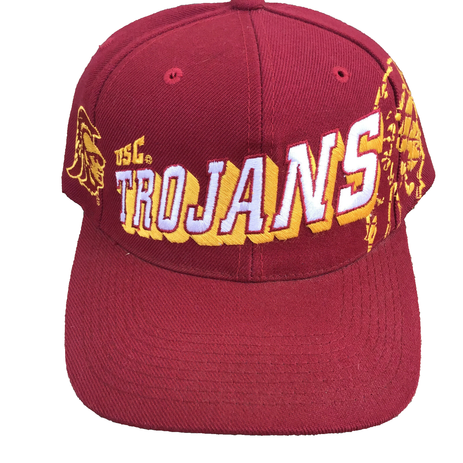 Sports Specialties製 90s USC キャップ フットボール Vintage USC Trojans Snapback Cap Hat Sports Specialties