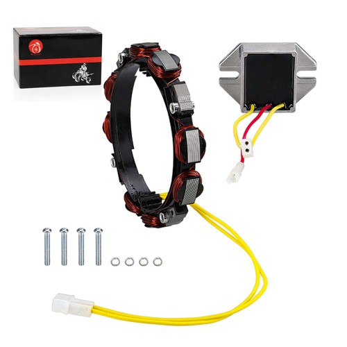 Alternator Stator Coil 2Pin w/Regulator For Briggs & Stratton Engines 10-16 Amp 