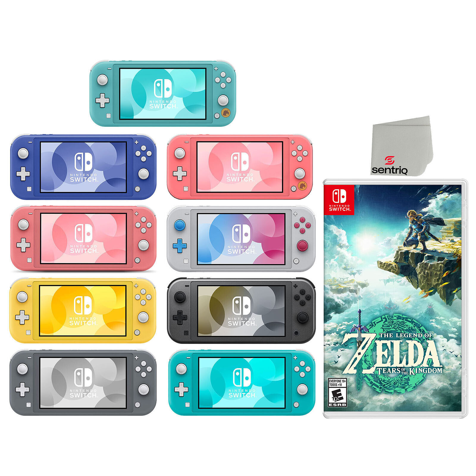 Nintendo Switch Lite 32GB with Legend of Zelda: Tears of the Nintendo Switch Lite 32GB with Legend of Zelda: Tears of the