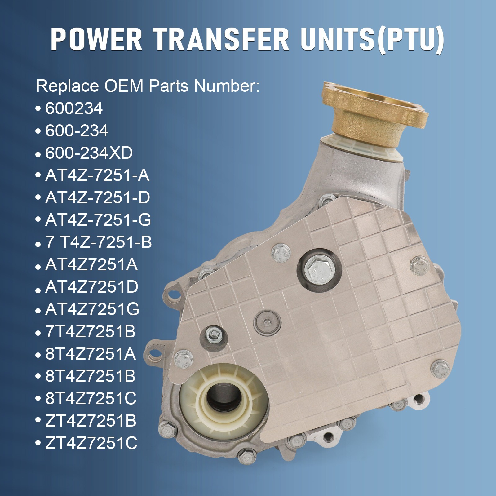 Power Take Off Unit (PTU) Assembly 600-234XD For Ford Edge