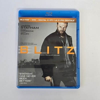 Blitz Blu-ray DVD Combo Jason Statham Action Gritty Thriller